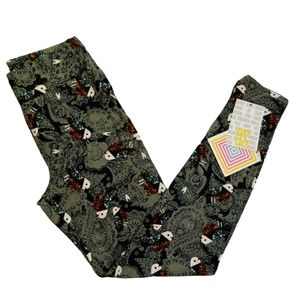 Lularoe Happy Fish Leggings OS
